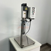 Homogénéisateur de laboratoire à cisaillement élevé pour crèmes cosmétiques, lotions, émulsions et liquides chimiques, avec moteur sans balais 220V, machine de mélange