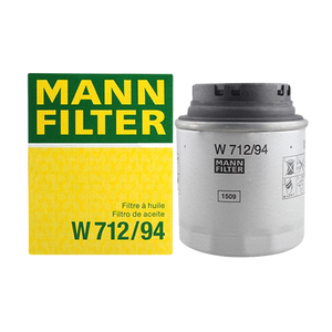 Germany Оригинальный масляный фильтр MANN W712/94 W71294 авторизованный Mann оптовик Cross OC593/<span class=keywords><strong>3</strong></span> H314W01 для VW 1,4 T 1,2 T - Product Image 2