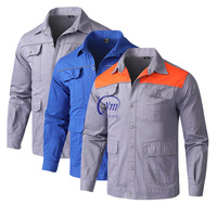 Chemises réfléchissantes respirantes en coton unisexe personnalisées, costumes de travail pour hommes, vêtements de travail, uniformes
