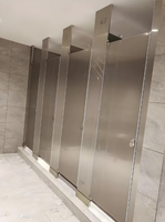 Cabinas de Baño Públicas de HPL de Alta Densidad Resistentes a Impactos