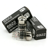 Tube à vide 6922EH, composant électronique, tube préamplificateur à double triode à 9 broches pour amplificateur de casque et préamplificateur Hi-Fi de studio