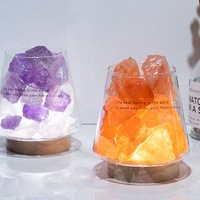 Vente en gros de diffuseur de pierre de cristal d'aromathérapie lampe aromatique de décoration de la maison pour toutes les saisons pour le printemps, l'été et l'automne