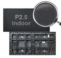 Écran LED d'intérieur, module d'affichage HD couleur sans soudure, solution mur vidéo pour magasins de détail et centres commerciaux, luminosité 800 cd