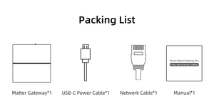 Matter Smart Home Gateway Zigbee, Gateway Cableado Compatible con Alexa y Google Assistant - Product Image 6
