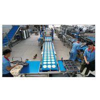 Ligne de production de pâte à pizza électrique automatique en acier inoxydable 304, machine à rouler la pâte à pizza haute efficacité pour restaurant