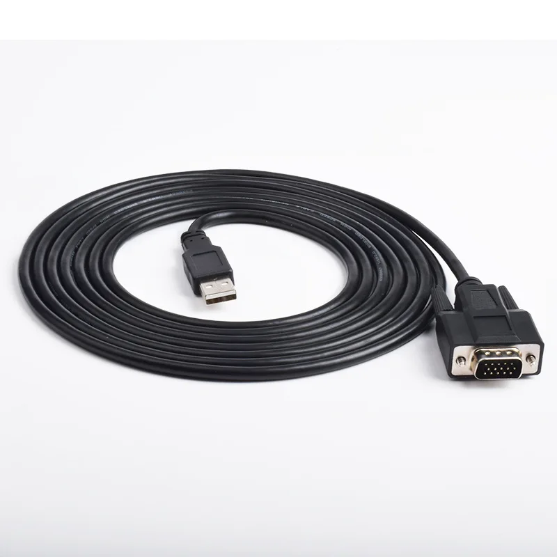 DB15 pin male interface Serial RS232 USB CABLE