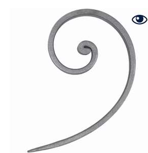 <span class=keywords><strong>Volutes</strong></span> à noyau <span class=keywords><strong>en</strong></span> acier <span class=keywords><strong>forgé</strong></span> Éléments <span class=keywords><strong>en</strong></span> <span class=keywords><strong>fer</strong></span> <span class=keywords><strong>forgé</strong></span> Pièce détachée pour balustrade de main courante de clôture de portail - Product Image 1
