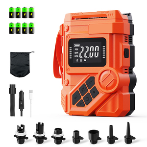 <span class=keywords><strong>Pompe</strong></span> à air électrique portable légère 22 PSI <span class=keywords><strong>pour</strong></span> gonflage/dégonflage de paddleboard, <span class=keywords><strong>pompe</strong></span> SUP rechargeable - Product Image 1
