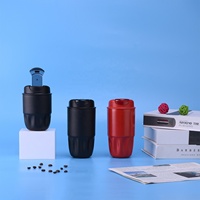 Mug de voyage classique réutilisable en acier inoxydable, tasse thermique isolée sous vide avec couvercle à ouverture rapide à une main et joint d'étanchéité anti-fuite