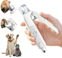 Best-selling American Platform 2-in-1 <strong>Dog</strong> & Cat Nail Clipper with Grinder - Dual Highlight LED Reduce Over-Trimming Safety Lock