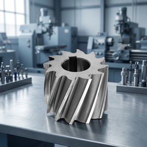 Fresa de Acero de Alta Velocidad de 6 Filos Sin Recubrimiento para Centro de Mecanizado CNC - Product Image 3
