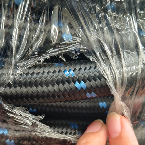 أنبوب خرطوم مرن ، أن٦ & quot; AN8 & quot; AN10 أسود نايلون أحمر أزرق مزين بخط وقود PTFE مجدول - Product Image 4