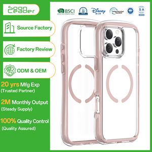 Soonleader 2024 dernier Gala 360 degrés complet antichoc réel avec étui de téléphone chargeur sans fil magnétique pour <span class=keywords><strong>iPhone</strong></span> 16 <span class=keywords><strong>Pro</strong></span> <span class=keywords><strong>Max</strong></span> - Product Image 1
