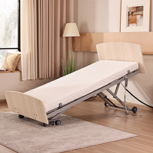 <span class=keywords><strong>Cama</strong></span> de Madera para Pacientes, para Cuidado en el Hogar, <span class=keywords><strong>Cama</strong></span> para Residencia de Ancianos en <span class=keywords><strong>Alquiler</strong></span>, Producto para el Cuidado de Personas Mayores - Product Image 4