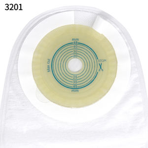 計量カード付きのウロストミーバッグ排水可能なポーチ一枚のストーマ用品人工肛門口腔ケア - Product Image 5