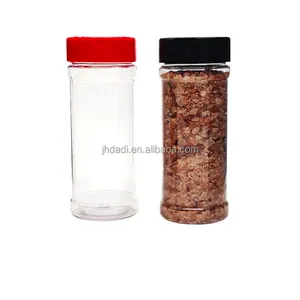 Cheap Price 8oz 9oz Seasoning Plastic Shaker Bottle Plastic Pepper Container Plastic Spice Jar With Flip Top Lid