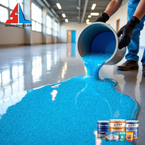 Peinture époxy auto-nivelante pour sols, certifiée RoHS, écologique, pour intérieur et extérieur - Product Image 2