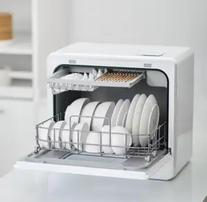 Hoch effiziente Geschirrs pül maschine 5.2L Edelstahl Geschirrs püler Home Geschirrs püler Maschine für zu Hause