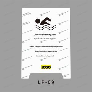 Panneau de signalisation double face pour ambiance de Noël, café, photo, check-in, Nouvel An, rue, piscine, attraction touristique, 2 cm - Product Image 6