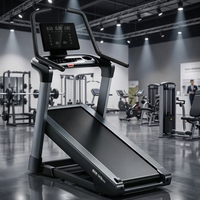 Tapis roulant motorisé M3 MAX avec écran LCD (haute luminosité), fonction de levage, capacité de poids de 130 kg pour utilisation en salle de sport