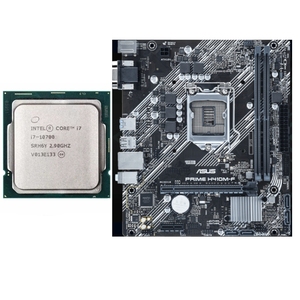 Placa Base para Computadora de Escritorio LGA1200 para ASUS H410M-F/<span class=keywords><strong>K</strong></span>/V3, Compatible con I3-10100, I5-<span class=keywords><strong>10400</strong></span>, I7-10700, Soporte para la 10ª Generación con Kit de CPU - Product Image 6