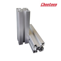 2020 3030 4040 5050 6060 8080 profil d'extrusion en aluminium anodisé d'encadrement de fente de t