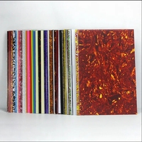 Feuille de celluloïd perle écaille de tortue Feuilles de plastique acrylique personnalisées