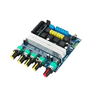 Placa amplificadora de potencia digital TPA3116D2 <span class=keywords><strong>Bluetooth</strong></span> 5,0, 2,1 canales, alta potencia, <span class=keywords><strong>50W</strong></span> * 2 + <span class=keywords><strong>100W</strong></span>, subwoofer - Product Image 4