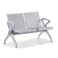Chaises d'attente en métal pour hôpital, aéroport, salle d'attente, banc de bureau, station de métro, pas cher