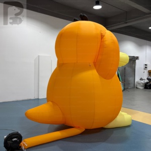 Décoration Géante Gonflable LED 3m (10ft) en Tissu Oxford, Motif Psyduck Attrayant, pour Grandes Ouvertures de Magasins/Centres Commerciaux, Zones Anime, Festivals - Product Image 5