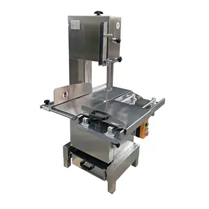 Global Industrial factory direct stainless steel beef chicken meat cutting electric saw cut bones beef meat bone saw machine