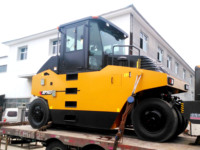 Rouleau compacteur vibrant à double tambour XS125 de 1 tonne, autopropulsé, moteur diesel, rayon de braquage court pour le compactage de petites fosses routières