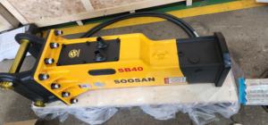 Soosan sb40 tipo caja silencio disponible Cuerpo principal un año de garantía repuesto taburete caja sello kit dos cinceles dos manguera gas Kit - Product Image 4