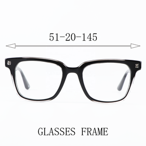 2024 thiết kế cổ điển Unisex Chống ánh sáng màu xanh khung quang kính Acetate kim cương máy tính đọc Kính mắt chặn - Product Image 5