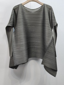 Camiseta Plisada Miyake Ligera y Transpirable PY 2026 con Dobladillo Irregular, Ropa Occidental para Mujer, Venta al Por Mayor en Línea - Product Image 3