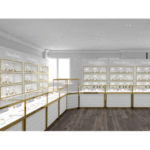 Fashion jam tangan toko perhiasan mewah desain ide gambar jam tangan kustom toko mebel gambar 3D desain toko - Product Image 3