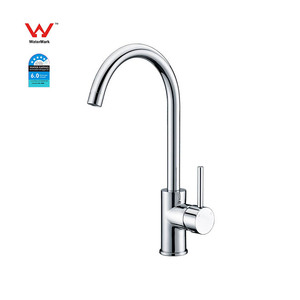 Rubinetto per lavabo alto con miscelatore acqua calda e fredda in rame di alta qualità, resistente alle <span class=keywords><strong>macchie</strong></span> d'acqua e facile da mantenere - Product Image 6