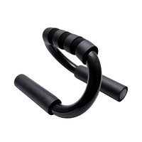 Support de poussée en forme de S Poignée antidérapante en mousse de PVC Structure robuste unique Barre de poussée pour l'entraînement en force