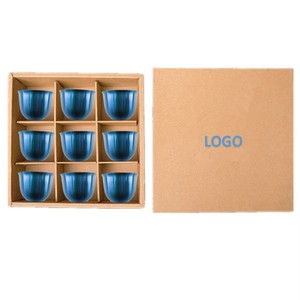 ชุดแก้วกาแฟอาหรับสุดหรูขายดี ผลิตจากสแตนเลสสตีลสองชั้น ดีไซน์คลาสสิก Unisweet Cawa แก้วชาไม่มีหูจับ - Product Image 6