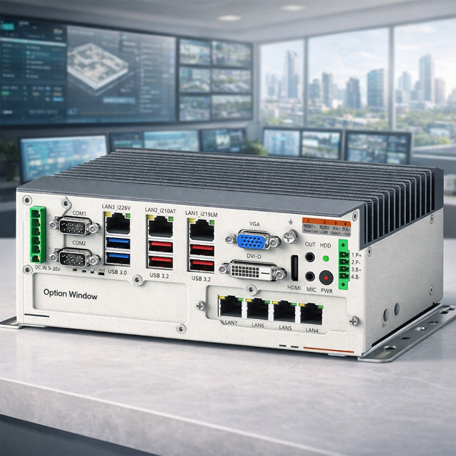 Core I9/i7/i5/i3 ODM OEM IoT WiFi/4G/5G Fanless Embedded Industrial Fanless Embedded PC