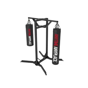 No Bolt Boxing Bag Rack Heavy Duty Free Standing Punch Bag Bracket Frame High Quality New Home Gym for Boxing Training 5FT Tall
