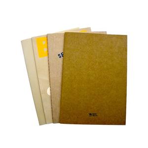 Cahiers en papier kraft personnalisés, 24 feuilles, A5, A6, A7, reliure à fil, pages lignées pour un usage quotidien - Product Image 4