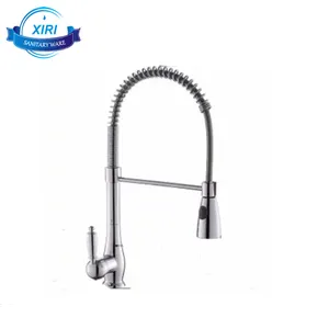Brass kitchen faucet pull out sink faucet tap mixer China sanitary ware factory hot and cold water XR1212