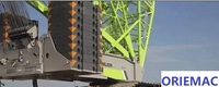 Zoomlion Zcc8800w Grue Sur Chenilles 650ton Éolienne Grue à vendre