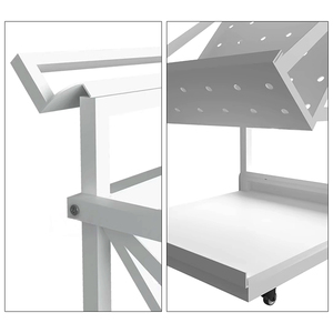 Soporte de paraguas independiente moderno y respetuoso con el medio ambiente, soporte comercial para metal duradero, impermeable, goteo, hotel, restaurante, cafetería, tienda - Product Image 5
