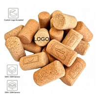 Bouchon de bouteille de vin en liège 100% naturel en forme de T avec poignée en bois, réutilisable, hermétique, écologique, anti-fuite pour bouteilles de vin et bocaux en verre