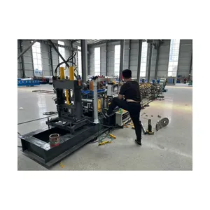 Good Price Of New Design Double Layer Trapezoidal Profile Metal Roof Panel Roll Forming Machine Corrugating Iron Sheet Roll Form