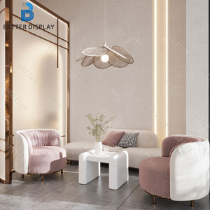 <span class=keywords><strong>Salon</strong></span> de beauté Décoration Design personnalisé Mobilier de <span class=keywords><strong>salon</strong></span> de beauté Meubles de <span class=keywords><strong>salon</strong></span> de manucure pour centre de beauté Vitrine - Product Image 5