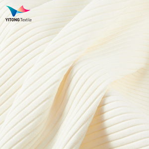 Tissu en <span class=keywords><strong>coton</strong></span> et élasthanne interlock côtelé 200 g/m² en gros, 95 % <span class=keywords><strong>coton</strong></span>, 5 % élasthanne, pour chemises à manches longues - Product Image 6