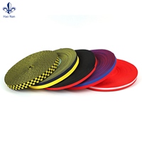 Sangle en polyester colorée 100 % écologique – Couleurs et motifs personnalisés, différentes tailles pour sacs, chaussures et textiles de maison